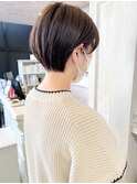 福山Caary20代30代40代50代60代ショートボブ小顔補正立体カット