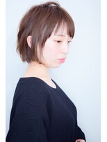 ラウンジ モリオ イケブクロ(Lounge MORIO Ikebukuro) 【morio池袋】2019年流行る大人かわいいシースルーミニマムボブ