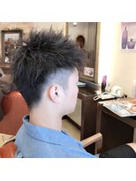 アリーナ 緑が丘店(arena) 攻めのツーブロックスパイキーショート