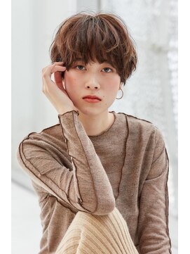 ミチオ ノザワ ヘアサロン ギンザ(Michio Nozawa HAIR SALON Ginza) ショートマッシュのパーマスタイル☆