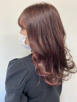 シャラ美容室&nbsp;インナーピンク