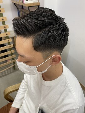 キューズ クラブ(cuz KLUB) 【cuzKLUB】バーバースタイル フェードカット×濡れパン［池袋］