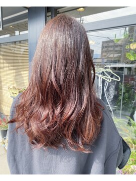 ヘアーアンドスパ エンジェイ(HAIR＆SPA enj) 暖色カラー