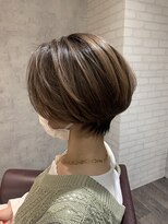 アフィナー(Afinar)&nbsp;【横浜/Afinar】バレイヤージュ×ショート