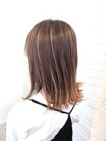 ネオリーブアオバ 高田馬場店(Neolive aoba)&nbsp;ヘーゼルベージュ×ハイライト