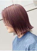 <宮本>カシスカラー×外ハネボブ