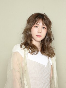 ピカイチ 上通店(pikA icHi) *pikAicHi*ゆるかわウェーブ×シナモンベージュ