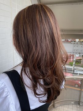 オーシャン(Ocean) ［OCEAN Hair&Life 水田成美］大人フレンチガーリーハイライト☆