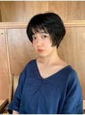 ナチュラルショートボブ