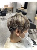 【Lee大阪店】ハイライト×ナチュラルマッシュ/新出奈津樹