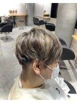 リーオオサカ(Lee Osaka) 【Lee大阪店】ハイライト×ナチュラルマッシュ/新出奈津樹