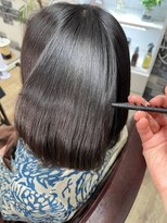 ルーミールーム(RoomieRoom)&nbsp;髪質改善★うるツヤ髪★ミディアムボブ★耳掛け小顔★若見え