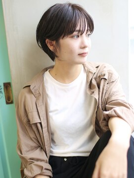 バース(BIRTH) 天神【BIRTH】愛され大人ショートボブ×オリーブアッシュ