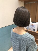 ロンド レグリーズ 立川(Lond leglise)&nbsp;肩上ボブ/暗髪/ナチュラル/ツヤ髪【深味信也】