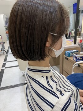 ガレリアエレガンテ 栄店(GALLARIA Elegante) アッシュブラウン　×    ボブ