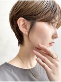 大人可愛い20代30代40代50代小顔ショートボブ丸みショートくびれ
