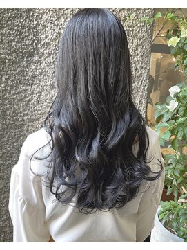 アクアオモテサンドウ(ACQUA omotesando) ブルーブラック/ブルージュ/韓国風/透明感カラー/暗髪/地毛風