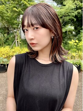 カーニバル 江古田(CARNIVAL) SOGAME-47 大人かわいい/シースルーバング/グレージュ/レイヤー