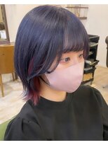 アイトーキョーエス 渋谷(AI TOKYO S) ネイビーパープル×ピンク