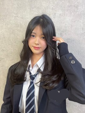 リンクエン(Link enn) 【レイヤーカット】韓国/トレンド/髪質改善/簡単スタイリング