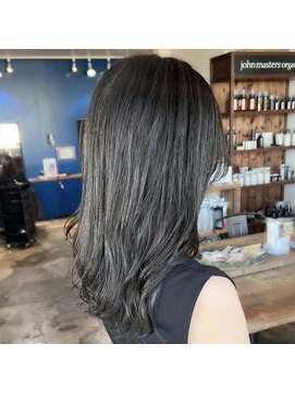 ミル(1001 mille) グレーカラー/グレーベージュ/グレージュ/ミディアムヘア