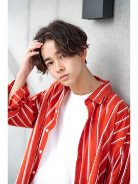 ハバナ 渋谷(HAVANA) 束感モテる/ツーブロック/センターパート/ニュアンスパーマ