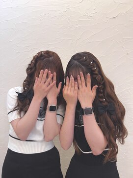 ヘアメイクアンドセットサロン リッコ(Hair make&set salon Ricco) 梅田セットサロンRicco推し活ヘアセットKing & Prince