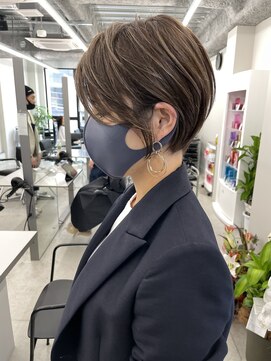 ジルブラン 横浜関内(JIL BLAN) ハイライトバレイヤージュダブルカラーケアプリーチ30代40代