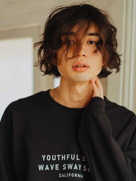 サロン ド ウィズ 西船橋店(Salon de With) アンニュイパーマスタイル