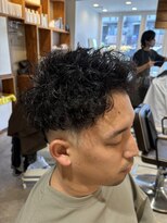 アメラボ(AmeLab)&nbsp;名古屋天白区梅ヶ丘30～50代メンズツイストパーマフェード