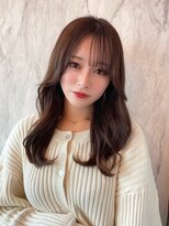 シー バイ ロンド 新宿(Sea by Lond)&nbsp;シースルーバング/大人かわいいくびれヘア/レイヤーカット