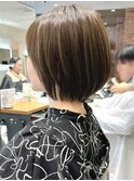 みねスタイル♪ 前下がり ひし形 ショートボブ 30代 40代 50代