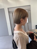 ローレン アオ 栄矢場町店(LOREN AO) 【LOREN AO】ミニボブ/ブロンドベージュ/ホワイトブロンド