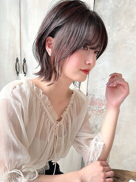 アフロート ルヴア(AFLOAT RUVUA) みねスタイル♪ 似合わせ ショート ボブ 30代 40代 小顔 新宿