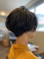 ヘアーサロンテン モトアザブ(hair salon Ten motoazabu)&nbsp;くびれヘア/アプリコットオレンジ/夏のヘアアレンジ/麻布十番