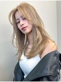 ハイライトバレイヤージュダブルカラーショートカット