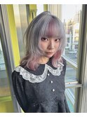 艶髪　デザインカラー　ハイトーンカラー