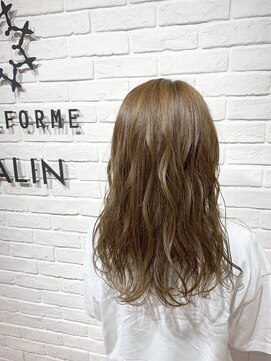 エールフォルム 藤枝店(YELLFORME) 透明感ベージュカラー