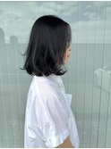 ふんわりミディアムボブ