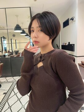 ミンクス ギンザ セントラル(MINX ginza central) 大人の秋冬センターパートショート