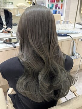 ミズチャーム(Ms.CHARM) 【高瀬陽介】オリーブグレージュ×レイヤーカット