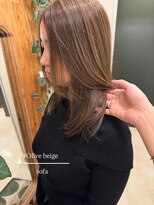 ソファ sofa&nbsp;ブリーチなしオリーブベージュ