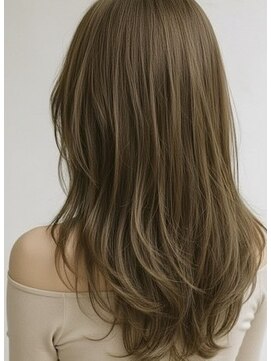 サードバイローラン(THiRD by ROULAND) 【THiRD】オリーブグレークラゲヘアーココアベージュ