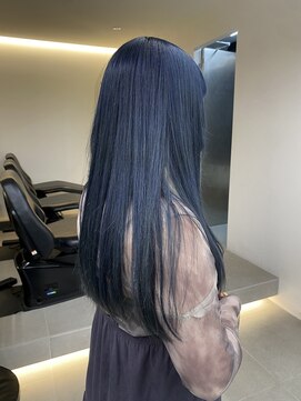 グラフ 日本橋(GRAFF) 寒色系カラー/ブリーチ/ロングヘア