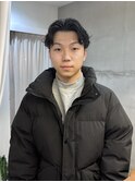 フェザーパーマ名古屋/矢場町/大須/メンズ/ショート/パーマ
