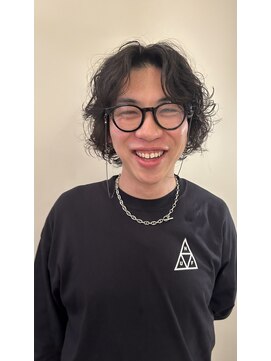 ピエドプール(PiED DE POULE) ミディアムパーマ