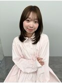 小顔見えミディアムレイヤー