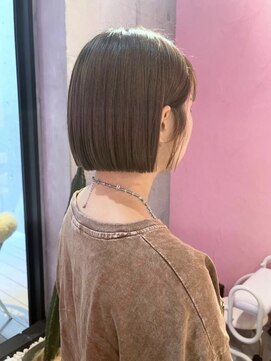 cheri by LAIDBACK 渋谷 韓国レイヤーカット/ボブ/ブリーチ/ダブルカラー 韓国/似合わせボブ