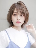 ギークス(GEEKS)&nbsp;【GEEKS渋谷】くびれミディアム/春カラー/レイヤーボブ/20代30代