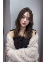 ボタン コロン 表参道 原宿(VOTAN COLON) オリーブブラウン/レイヤーカット/透明感カラー/韓国ヘア